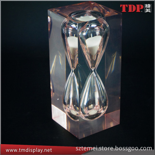 Customized Clear Acrylic Sand Timer for Corporate Gift